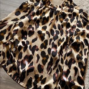 Leopard blouse